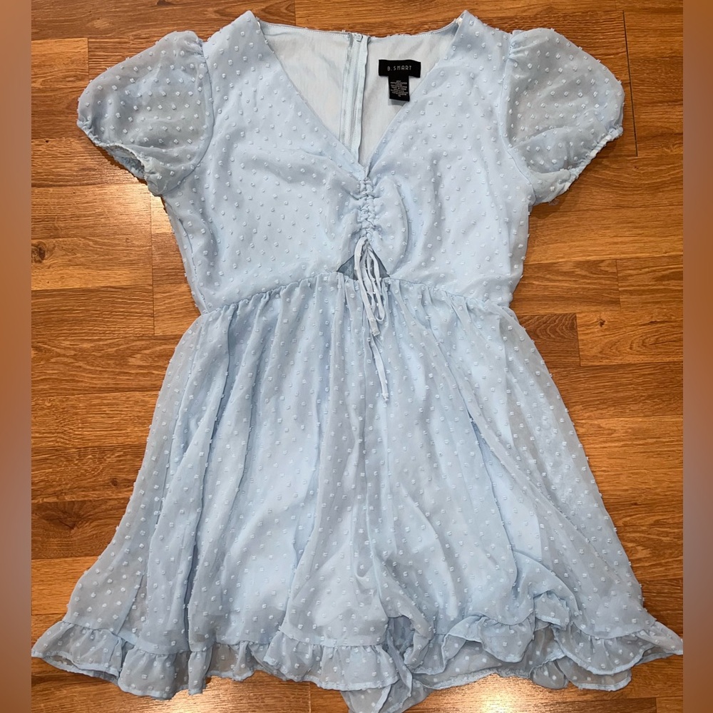B. Smart Sky Blue Junior Romper